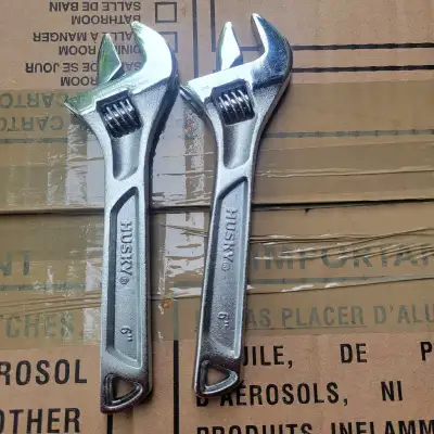 2 Husky 6" Adjustable Wrenches , View more