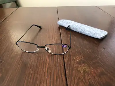 2.50 Readers Black Glasses Reading Case Frame Read, View more