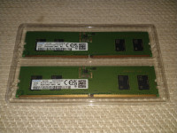 16GBs (2 x 8GB) SAMSUNG DDR5 5600MHz (PC5-44800) RAM