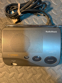 1990s Vintage Radio Shack 7 Channel Weather Alert Radio