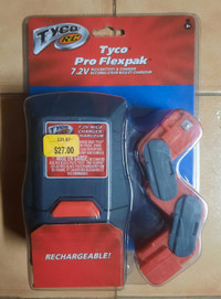 Tyco RC Pro Flexpak Flex Pack 7.2V NiCd Charger Battery