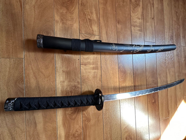 Katana with FREE  Kunai  in Arts & Collectibles in City of Halifax