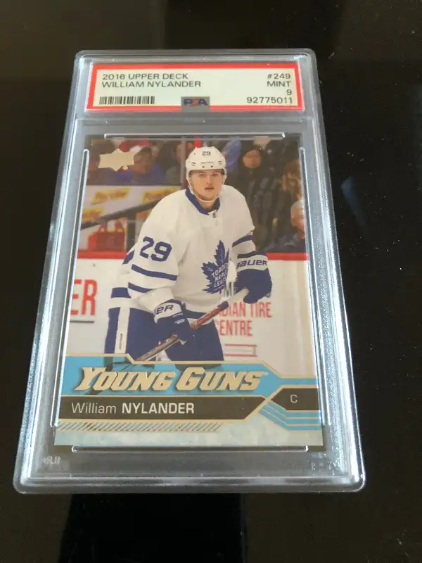 William Nylander Young guns rookie card graded PSA  9 mint in Arts & Collectibles in City of Toronto - Image 2
