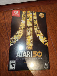 Nintendo Switch Atari50 The Anniversary Celebration STEELBOOK an