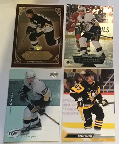 NHL Sidney Crosby Rookie Year Cards + 6 Cards and Pack, View more