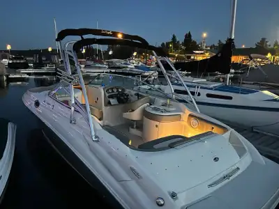 - [ ] 496 MAG (8.1 L) Mercruiser with Bravo lll leg. Captains Choice Corsa exhaust (loud or quiet) B...