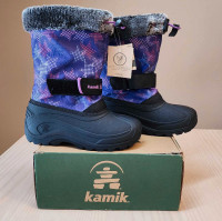 Size 2 Kamik waterproof winter boots girl's 