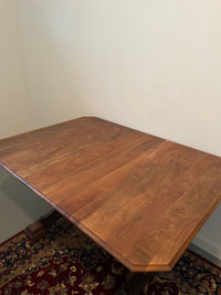 Wood walnut table 