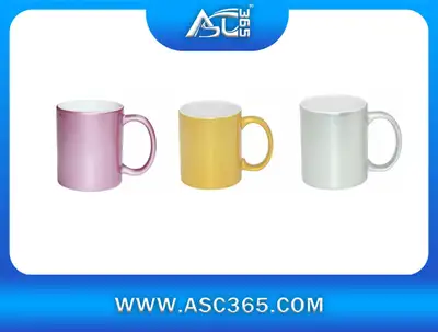 1Pc 11oz Sublimation Porcelain Mugs Sparkling Ceramic Mug 110410, View more