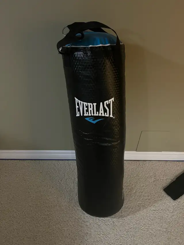 Everlast medium sized punching bag in Exercise Equipment in Stratford - Image 2