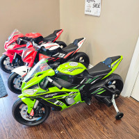 12V Kawasaki Ninja Electric Motorcycles For Kids