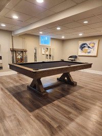 Pool Tables, Dartboards, Shuffleboards, Bars, Stools & more 