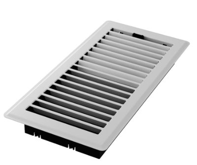 HDX 4INCH X 10 INCH WHITE FLOOR REGISTER!!! BRAND NEW!ORIG. PACK, View more