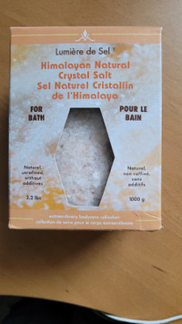 Himalayan Crystal Bath Salt  1000g (Clearance-a few boxes left!)