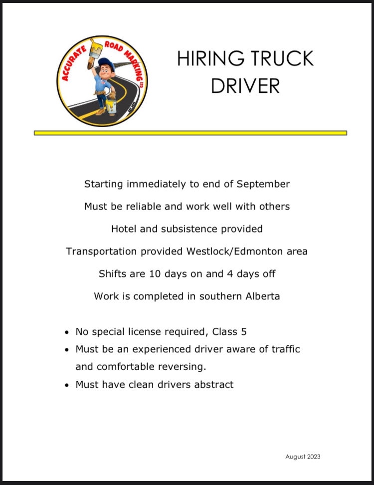 Truck driver Drivers & Security Edmonton Kijiji