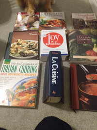 Hardcover Cookbooks - Joy of Cooking etc. (Price for set).