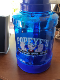 Popeyes 2L jug with bottom storage