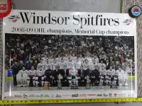 2008 – 2009 Windsor Spitfires poster OHL Champions – Taylor Hall