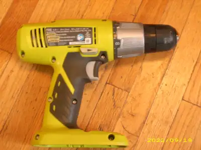 Ryobi drill 18v, p205g, View more