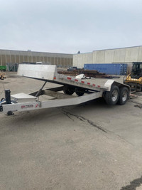 Flat Deck trailer for rent