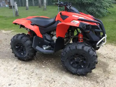For sale- 2017 Can-am Renegade, 850, mud lite tires, winch, hand warmers, excellent condition, 2300...