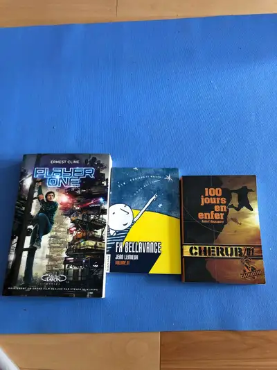 Livre Player one, cherub et FX Bellavance, View more