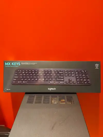 NEW Logitech MX Keys Wireless Illuminated Keyboard, View more