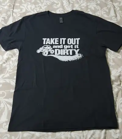 Side By Side Mens T-shirt - New Medium size, View more