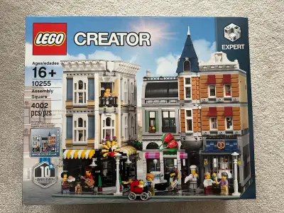 Item: LEGO 10255 LEGO Assembly Square Condition: Brand new and sealed Price: $500