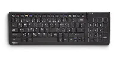Toshiba U50G Wireless Touch pad Keyboard for HDTV, View more