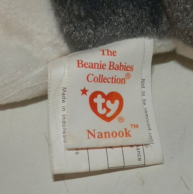 TY Beanie Baby - Nanook (H u s k y) in Toys & Games in Brantford - Image 4