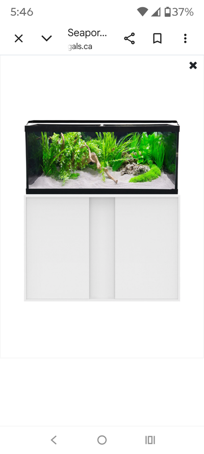 40 gal breeder fish tank with everything you need to get started, View more