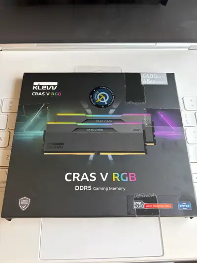 KLEVV CRAS V RGB DDR5 48GB (2x24GB) 6400MHz CL32, View more