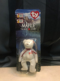 Vintage Maple the Bear beanie Baby TY mcdonalds new