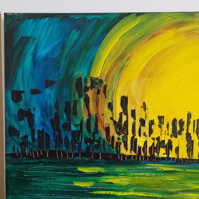 Original artwork - Sunset Bright in Arts & Collectibles in Hamilton - Image 4