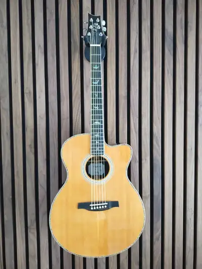 PRS SE Angelus A60e Acoustic/Electric Guitar + Hardshell Case, View more