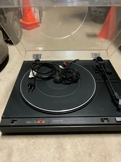 kenwood turntable KD-21RB with cartridge, View more