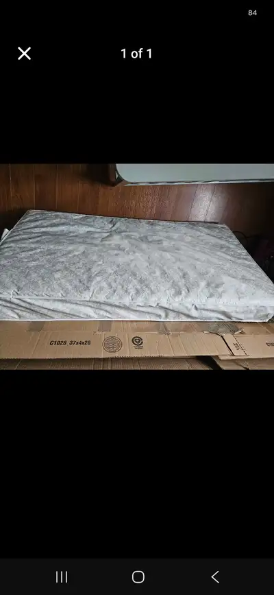 toddler mattress  good condition, View more