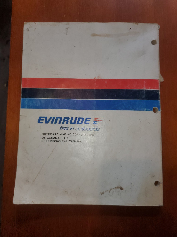 Evinrude Boat Engine Instruction Manual in Other in Edmonton - Image 3