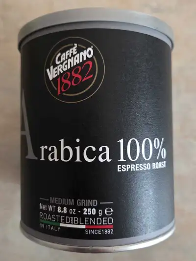 Cafe 100% Arabica Caffe Vergnano 1882 Coffee Espresso Roast - Ground: medium grind - Espresso roast...