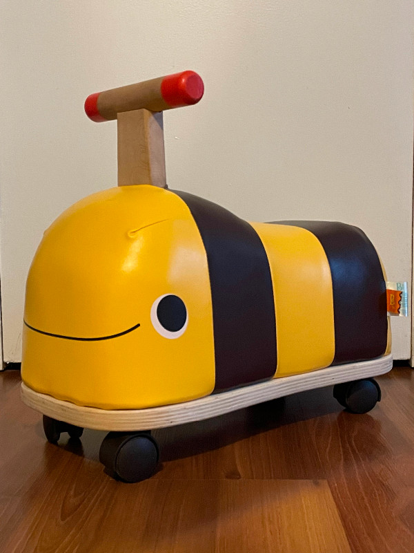 B Toys Wooden Bee Ride-On Toy in Toys in North Bay
