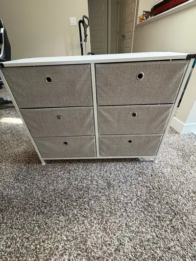 Hisense 38-inch TV with Wall Mount and b 6-Drawer Fabric Dresser, View more
