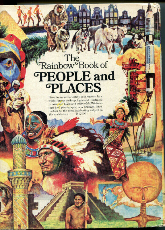RAINBOW BOOK OF PEOPLE & PLACES * MARGARET MEAD * HARDCOVER in Non-fiction in North Bay - Image 2