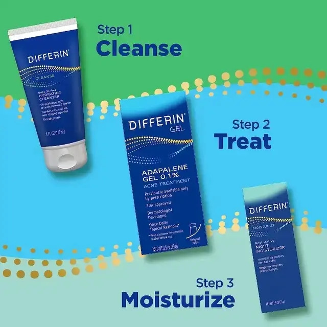 Differin Gel - Acne Treatment Gel - Assorted in Health & Special Needs in Mississauga / Peel Region - Image 2