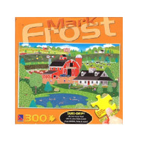 (NEW) Mark Frost Apple Pond Farm 300 Piece Sure Grip Puzzle