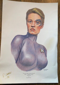 Seven of Nine - Limited Edition Print -Richard Crabtree 116/1000