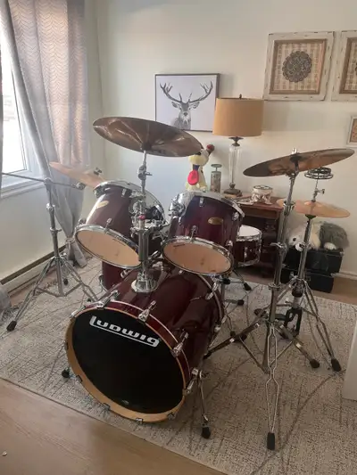 Ludwig Drum Set, View more