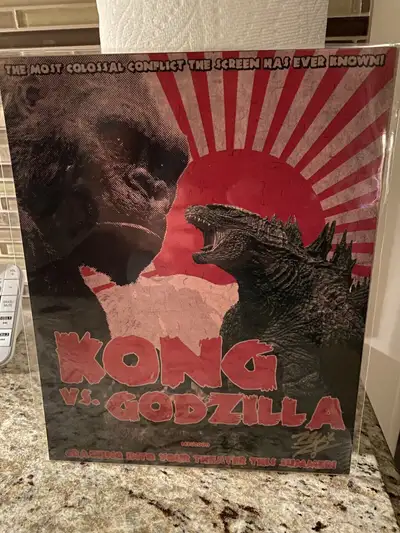 Kong vs. Godzilla 8x10 Exclusive Artist Signed Print, View more