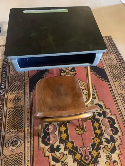 Antique Kids School Desk, View more