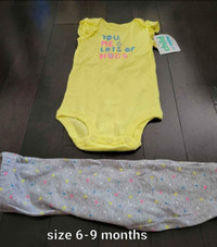 Girl's size 6-9 months (new with tag)